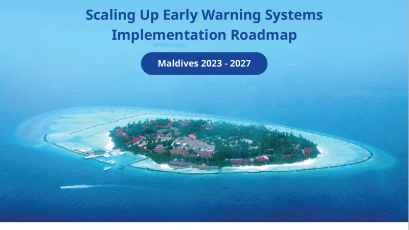 Understanding the Maldives Early Warning Roadmap (2023–2027)