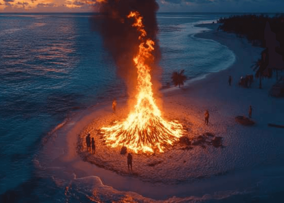 From Bonfires to Mobile Phones - Maldivian Risk Communication Through Time